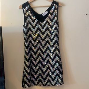 One of a kind sequin dress 🖤